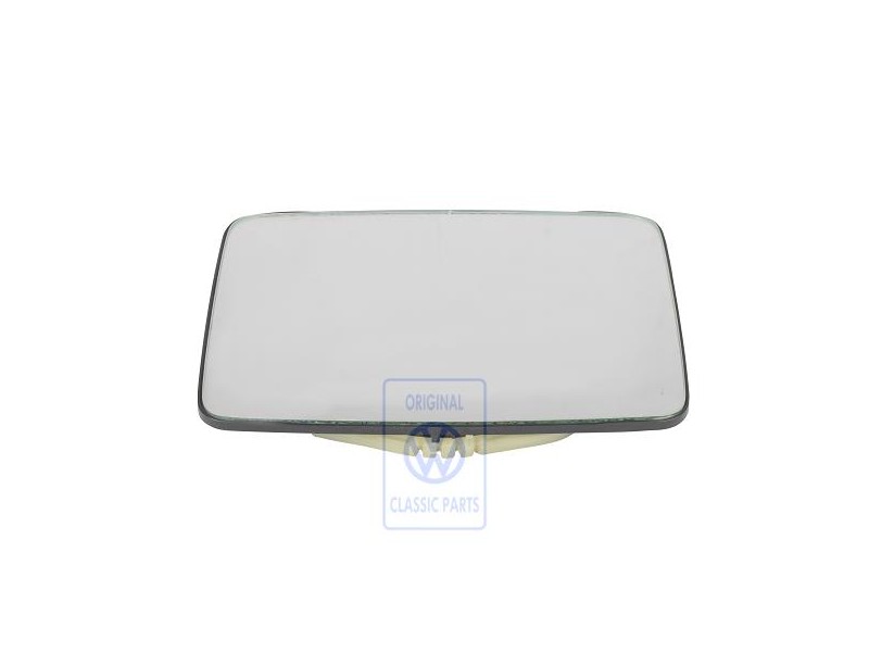 Original VW Mirror Glass (Flat) - 191857521D