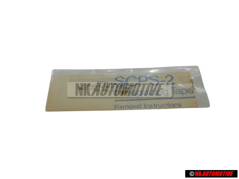 Original VW Film Lettering Satin Black/Titanium Silver - Dark - 165853750B TB1