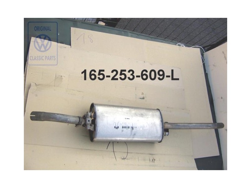 Original VW Rear Silencer - 165253609L