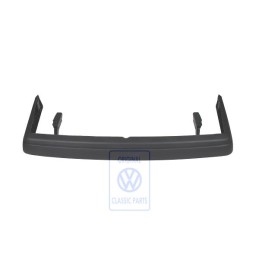 Original VW Bumper With Bracket And Cover Graphite - 165807301 2BC