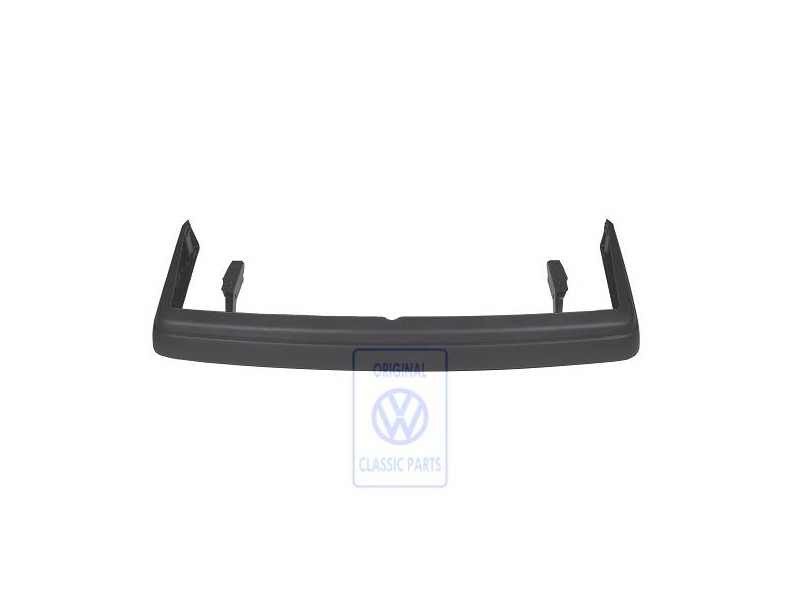 Original VW Bumper With Bracket And Cover Graphite - 165807301 2BC