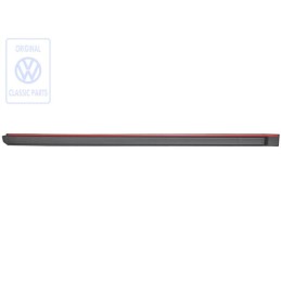 Original VW Protective Strip For Door Satin Black/Mars Red - 165853516 QS2