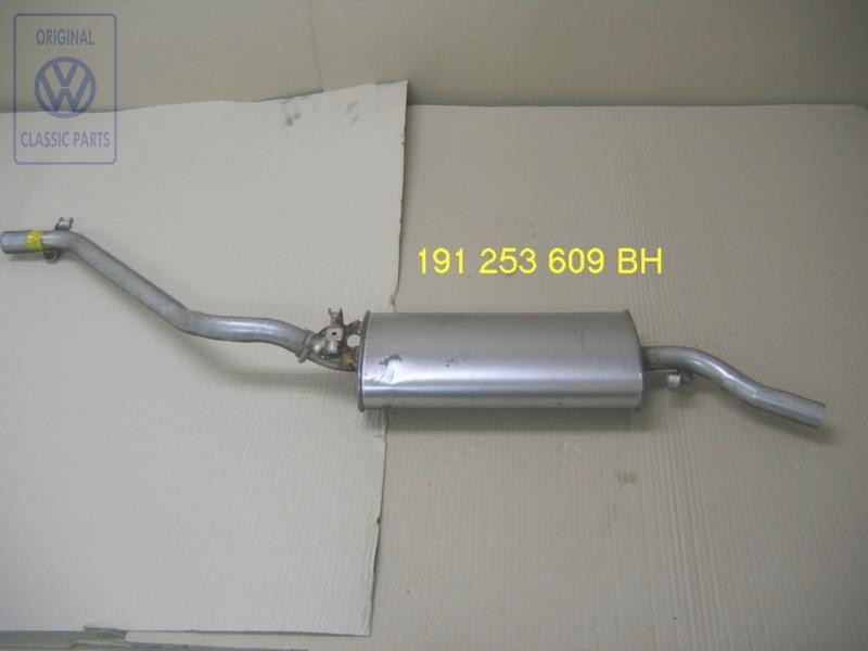 Original VW Rear Silencer - 191253609BH