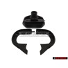 Original VW Safety Belt Cover Cap Trim Black - 1J0858189C B41