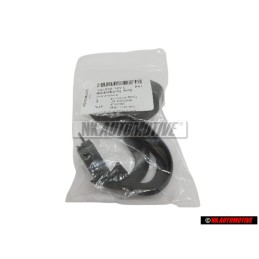 Original VW Safety Belt Cover Cap Trim Black - 1J0858189C B41