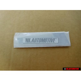 Original Audi SUPERCHARGED Front Fender Side Badge Emblem - 4F0853601