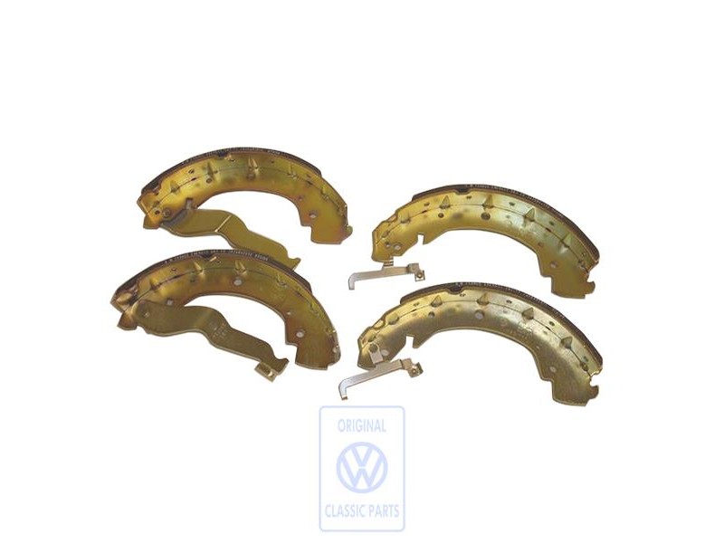 Original VW 1 Set: Brake Shoes With Linings - 701698525B
