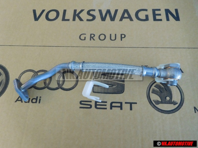 Original VW Oil Return Line - 028145736A