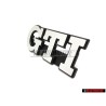 VW Classic Parts GTI Front Grill Badge Emblem Silver - 191853679L GX2