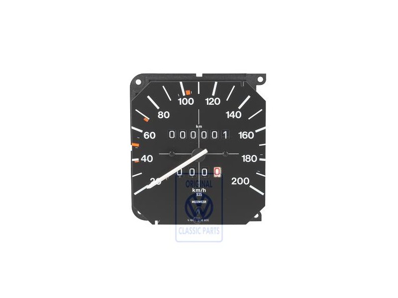 Original VW Speedometer With Kilometre Trip Recorder - 161957031B