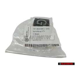 Original VW GTI Side Badge Emblem Chrome - 191853688J GX2