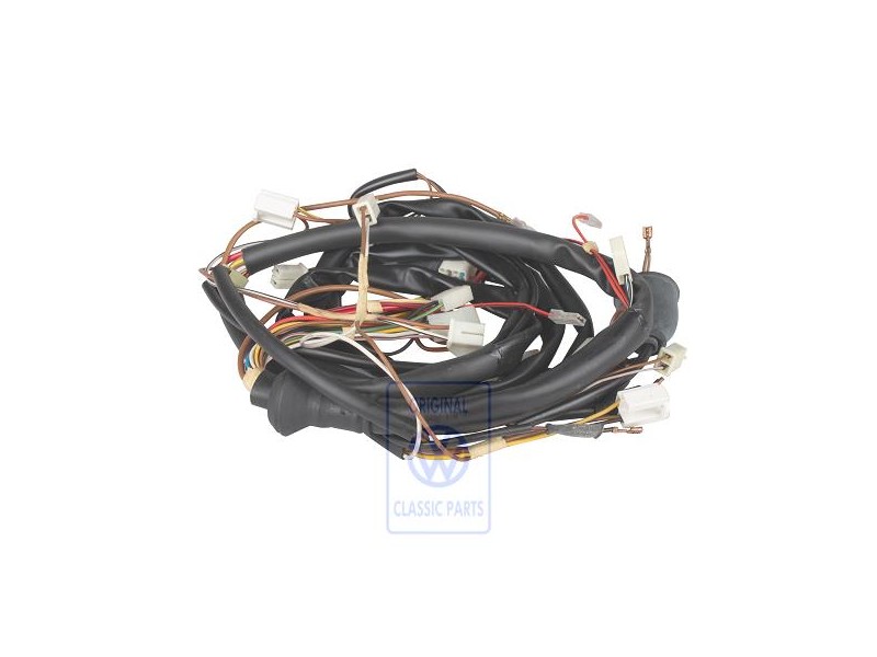 Original VW Wiring Harness: Front Left - 533971071B