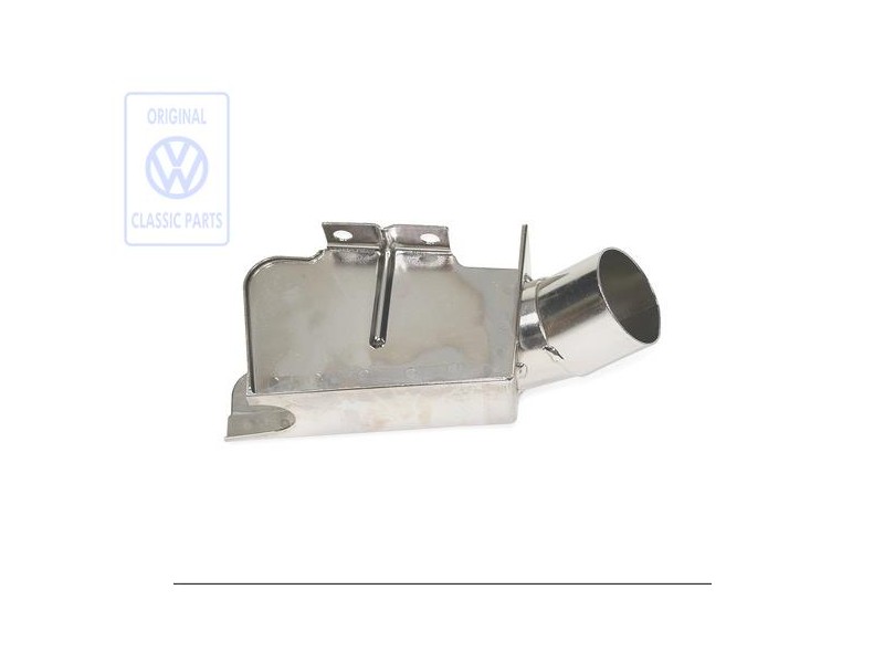 Original VW Warm Air Deflector Plate - 037253041G