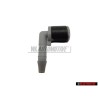 Original VW Windshield Washer Pump Connector Elbow Fitting - 1J0955665H