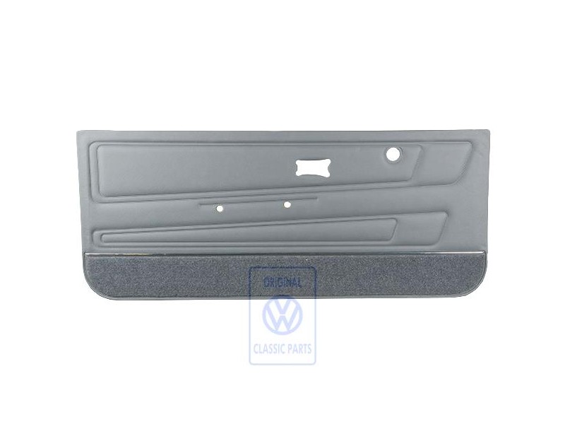 Original VW Door Trim (Leatherette) Dove Grey - 155867015BGWP3