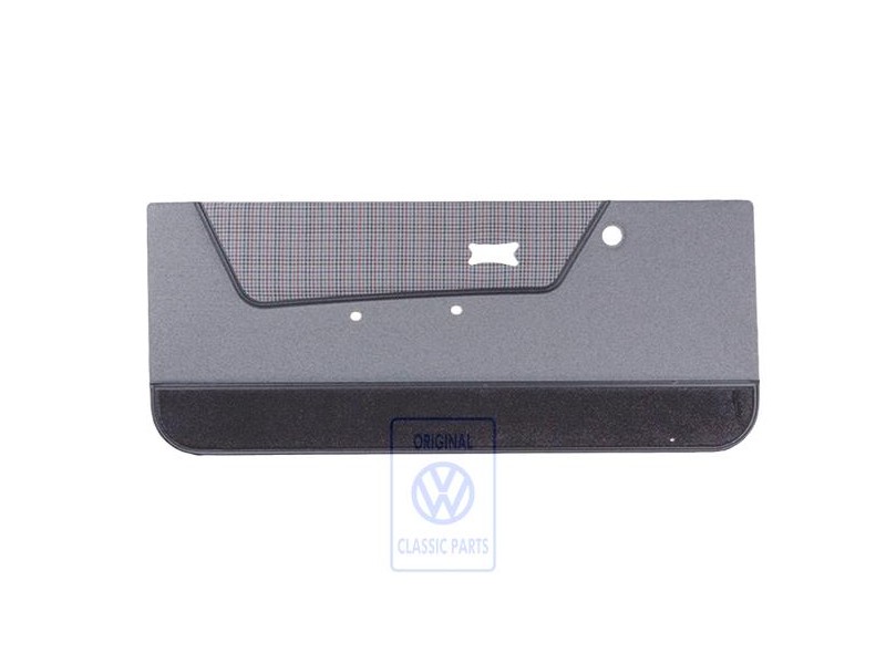Original VW Door Panel Black-Silver/Black - 155867015CKAYJ