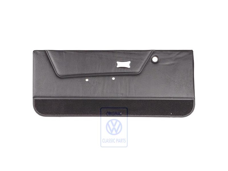 Original VW Door Trim (Leatherette) Black - 155867015DGEA3