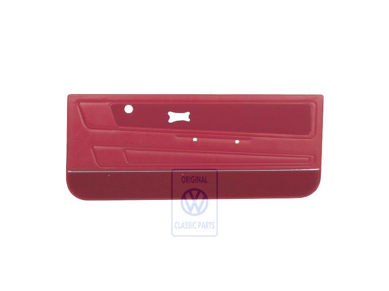 Original VW Door Panel Ember Red - 155867016ASWY2