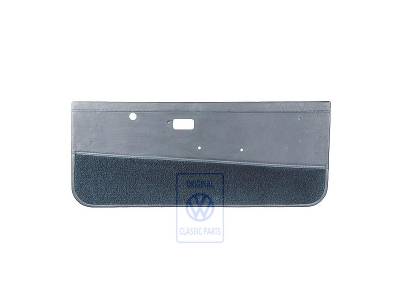 Original VW Door Panel Trim (Leather) Mauritius Blue - 155867016BCSW6