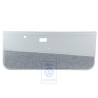 Original VW Door Panel Trim (Leather) Dove Grey - 155867016BCSW7