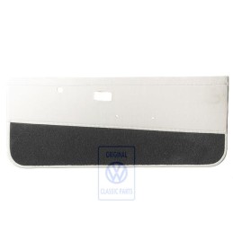 Original VW Door Panel Trim (Leather) Alaska White - 155867016BCXV8