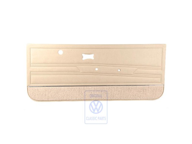 Original VW Door Trim (Leatherette) Bedouin (Brown) - 155867016BDWN9