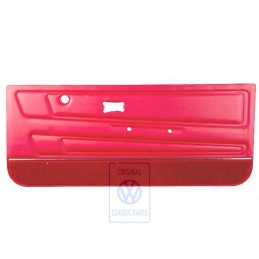 Original VW Door Trim (Leatherette) Ember Red - 155867016BGWP4