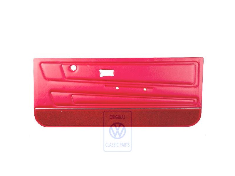 Original VW Door Trim (Leatherette) Ember Red - 155867016BGWP4