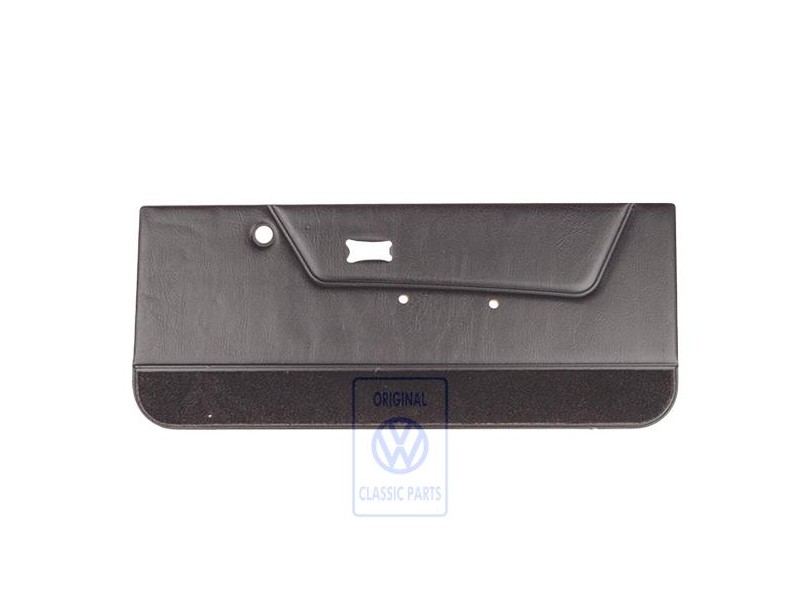 Original VW Door Trim (Leatherette) Black - 155867016DGEA3