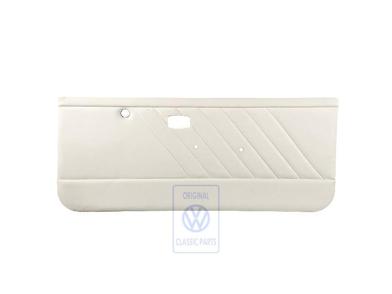 Original VW Door Trim (Leatherette) Lasky White - 155867016EC8YN