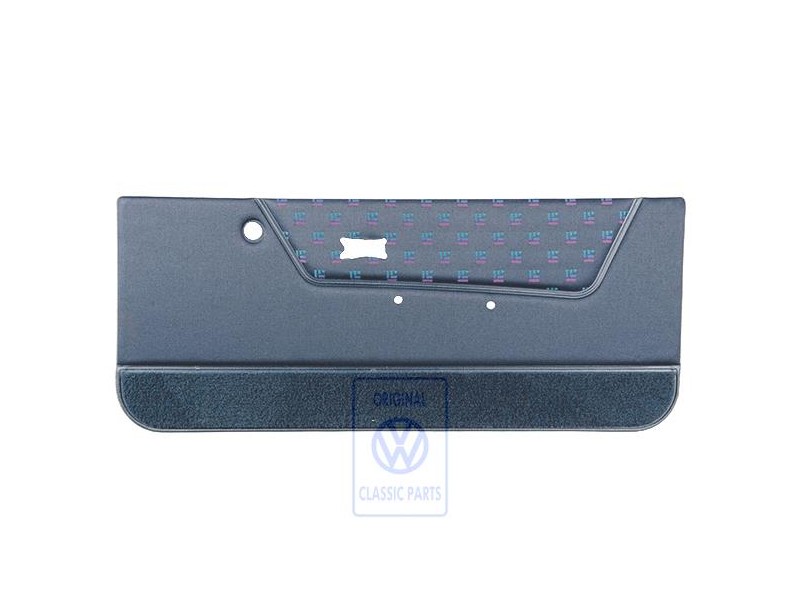 Original VW Door Panel Trim (Cloth) Mauritius Blue - 155867016FRBKJ
