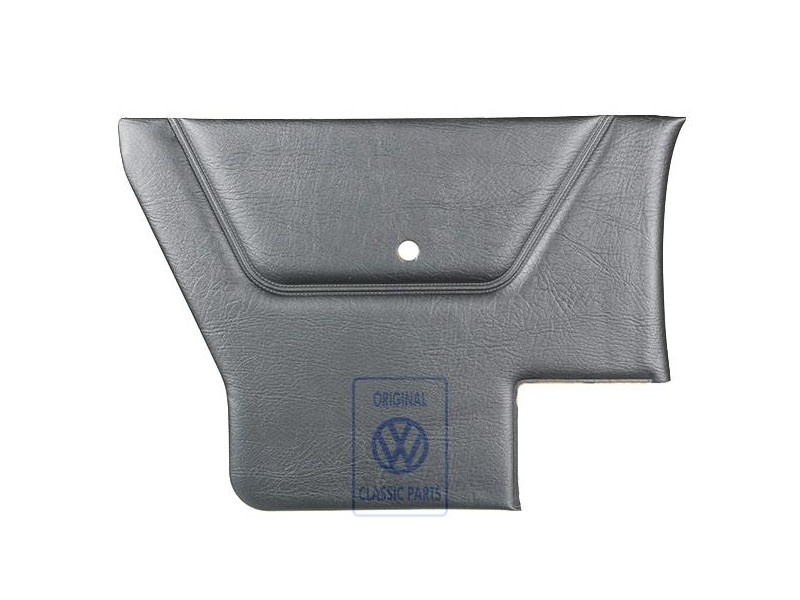 Original VW Side Trim (Leatherette) Black - 155867043AF5BL