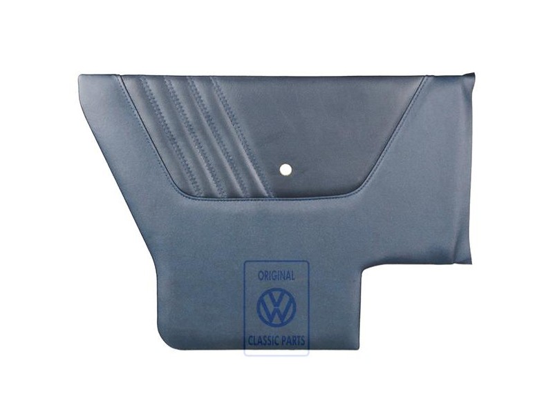 Original VW Side Trim (Leatherette) Mauritius Blue - 155867043AGBSD