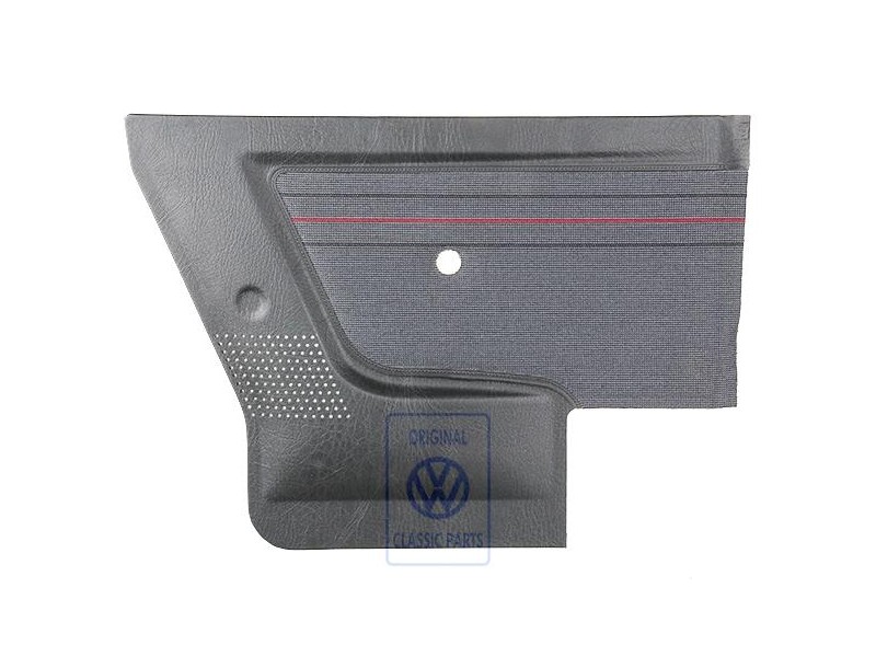 Original VW Side Panel Trim Grey/Red - 155867043N XV5