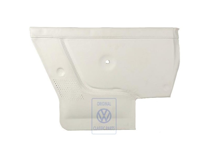 Original VW Side Panel Trim (Leather) Alaska White - 155867043Q 3YX