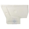 Original VW Side Panel Trim (Leather) Alaska White - 155867043Q 3YX