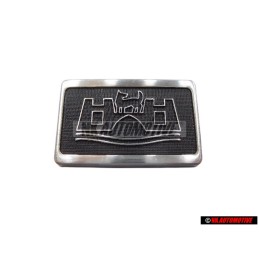 Original VW WOLFSBURG Front Wing Side Repeater Badge Emblem - 165853688A GX2