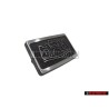 Original VW WOLFSBURG Front Wing Side Repeater Badge Emblem - 165853688A GX2