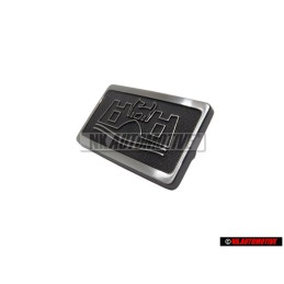 Original VW WOLFSBURG Front Wing Side Repeater Badge Emblem - 165853688A GX2