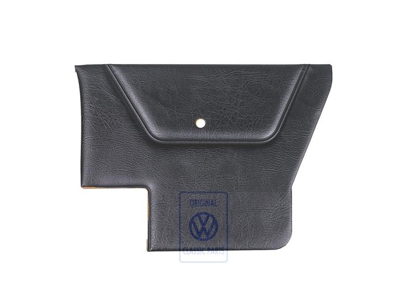Original VW Side Trim (Leatherette) Black - 155867044AF5BL