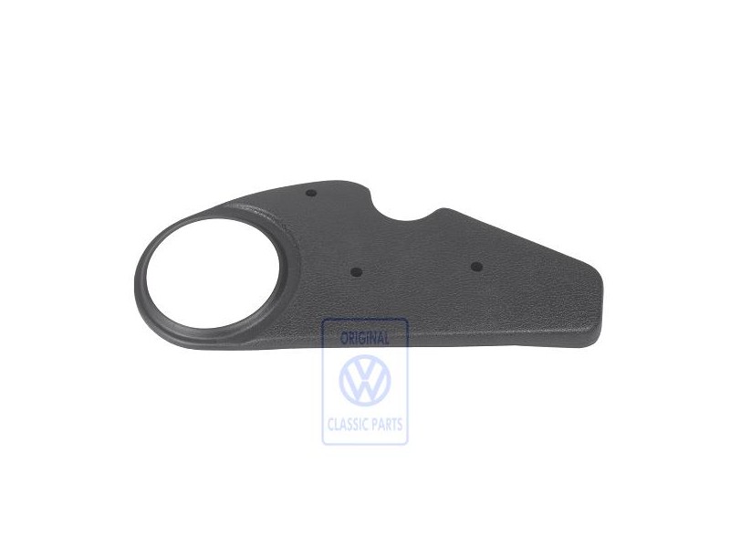 Original VW Trim With Hole Off-Black - 6N0881477 C81