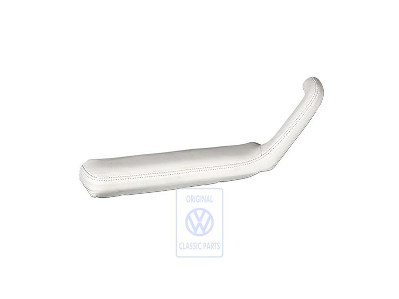 Original VW Armrest (Leather) Alaska White - 155867157 3YX