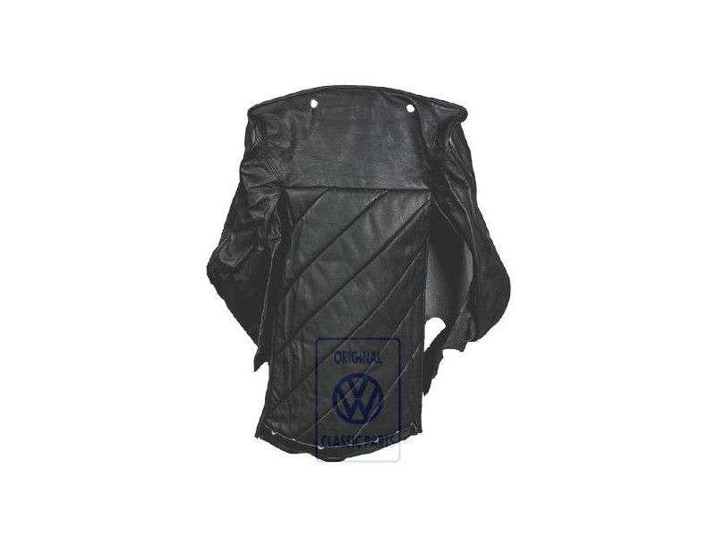 Original VW Backrest Cover (Leather) Black - 155881801AHAFB