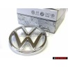 Original VW Front Grill Badge Emblem Chrome - 321853601