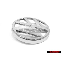 Original VW Front Grill Badge Emblem Chrome - 321853601