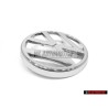 Original VW Front Grill Badge Emblem Chrome - 321853601