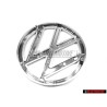 Original VW Front Grill Badge Emblem Chrome - 321853601