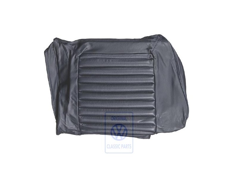 Original VW Backrest Cover (Leather/Leatherette) Mauritius Blue - 155885805BDG40