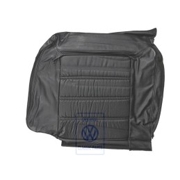 Original VW Backrest Cover (Leather) Black - 155885806E 1BX