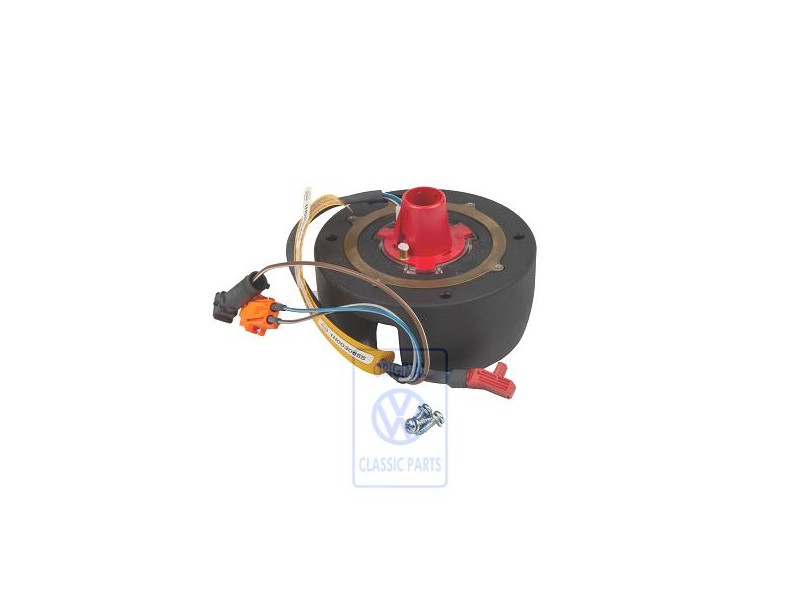 Original VW Return Ring With Slip Ring Satin Black - 155959653 01C